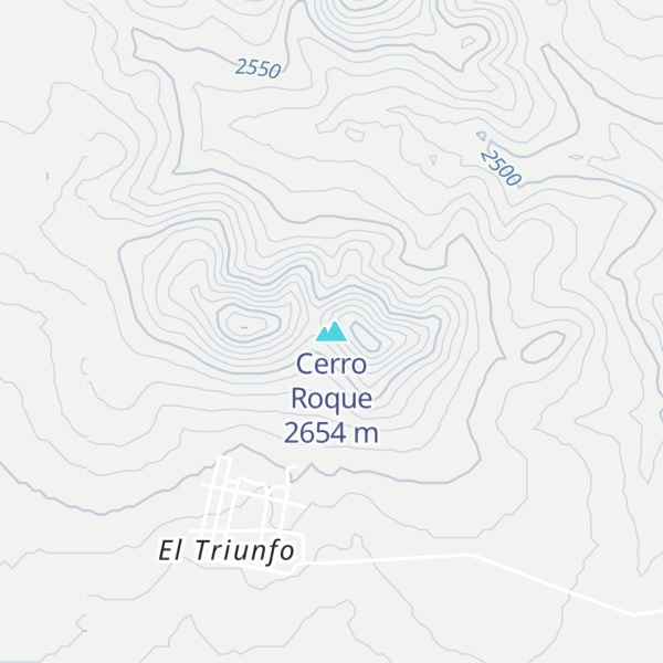 Map of Cerro Roque