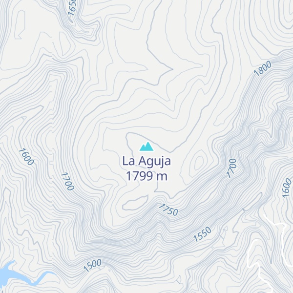 Map of La Aguja