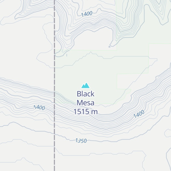 Map of Black Mesa