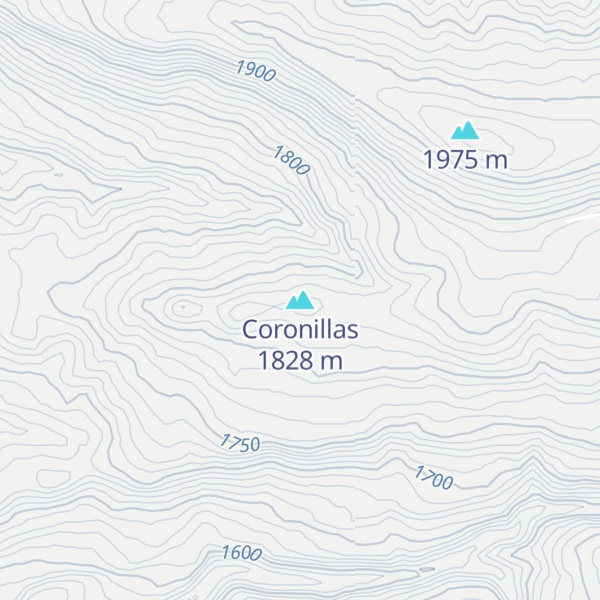 Map of Coronillas