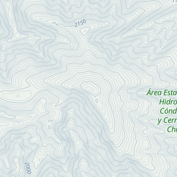 Map of Cerro Punta Grande