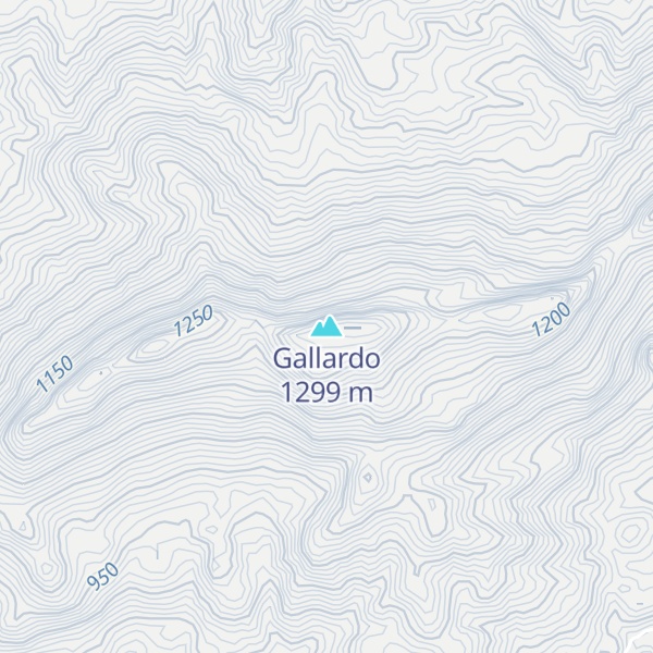 Map of Gallardo