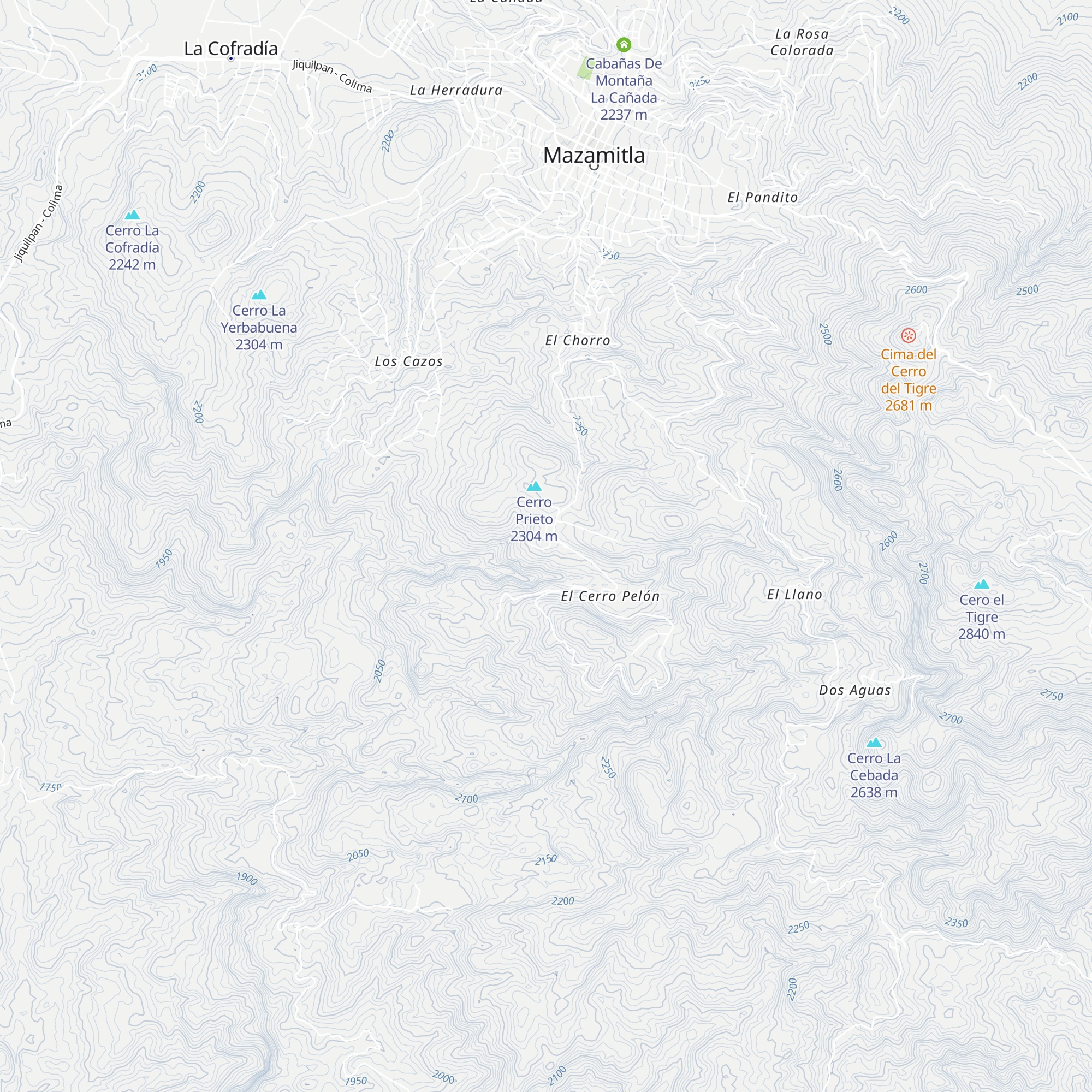 Cabañas Las Morenas Mazamitla map