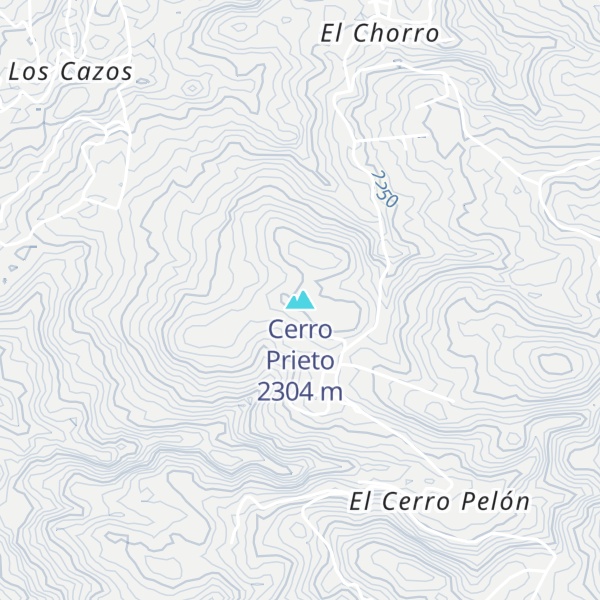 Map of Cerro Prieto