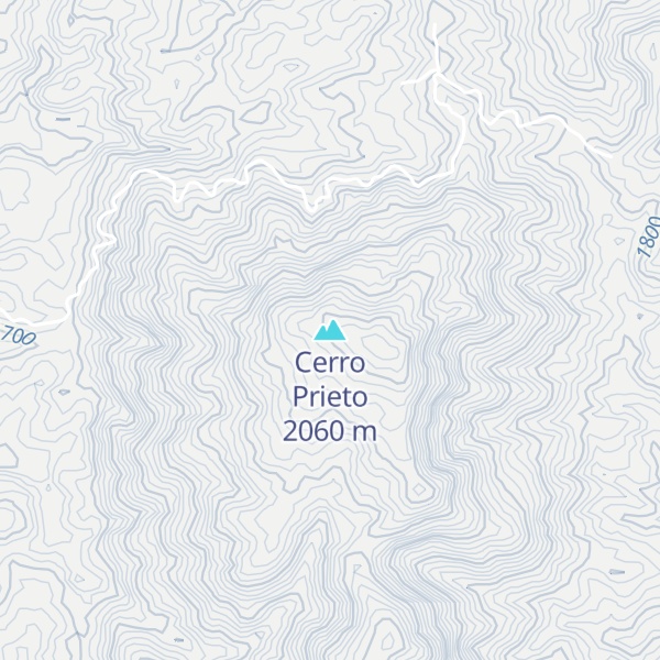 Map of Cerro Prieto