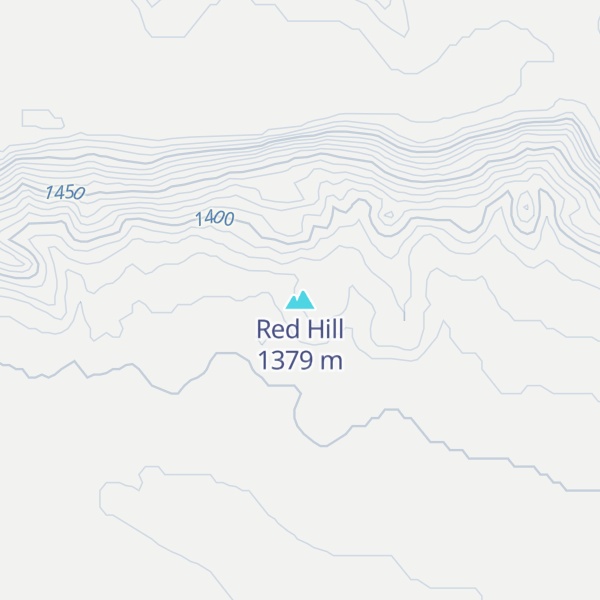 Map of Red Hill