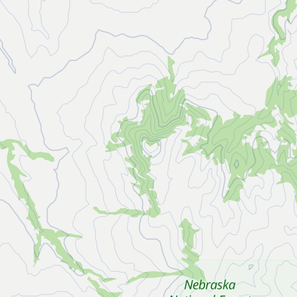 Map of Rattlesnake Butte