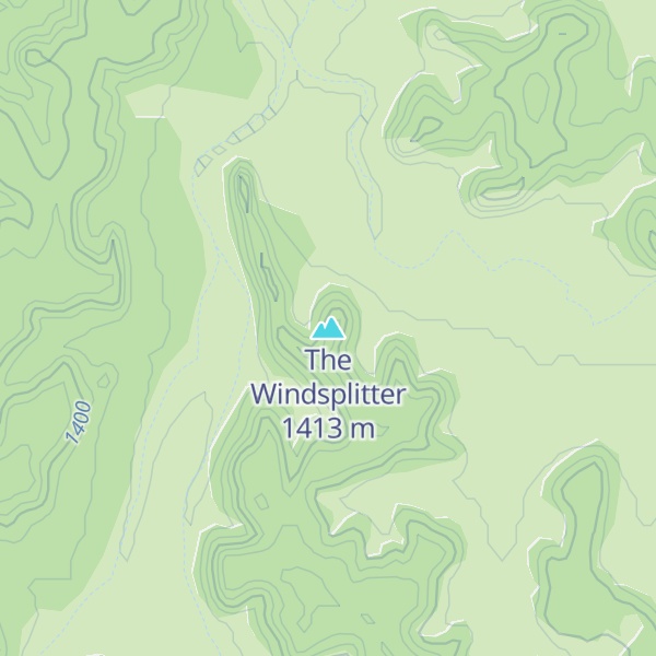 Map of The Windsplitter