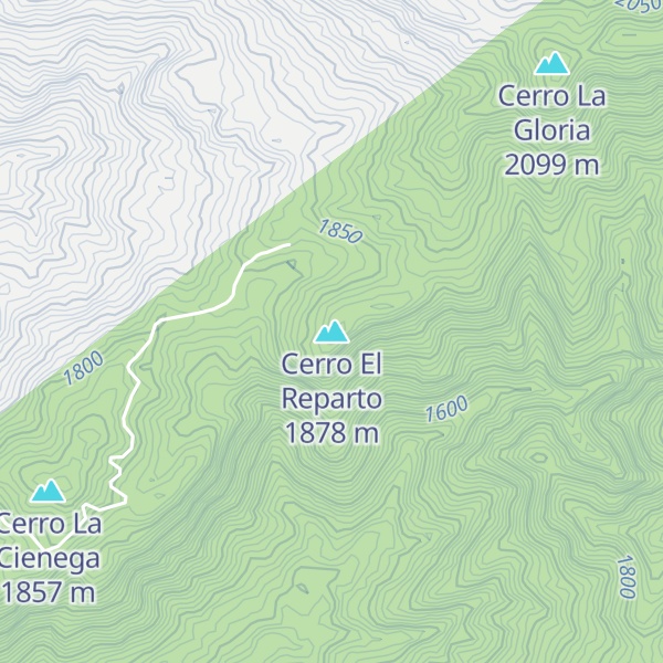 Map of Cerro El Reparto