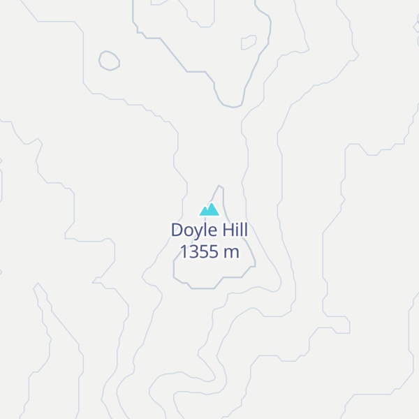 Map of Doyle Hill