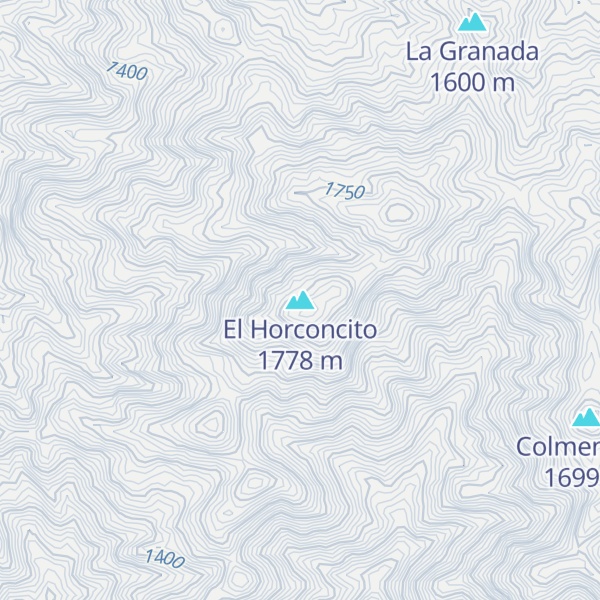 Map of El Horconcito