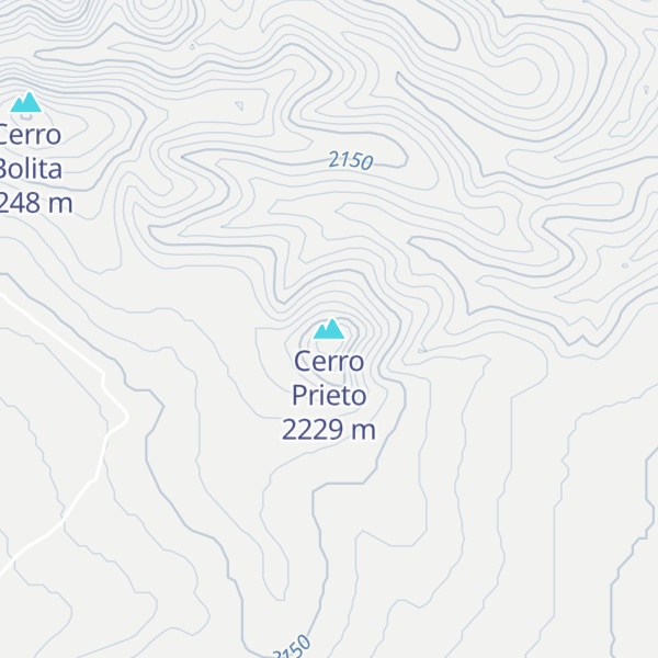 Map of Cerro Prieto