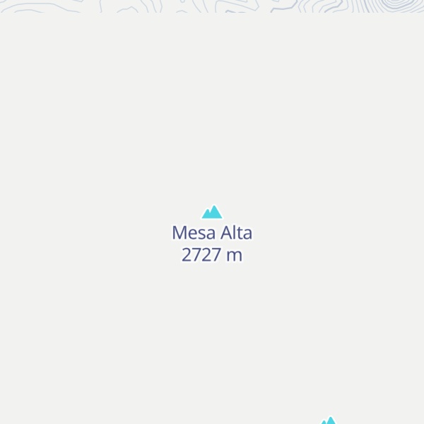 Map of Mesa Alta