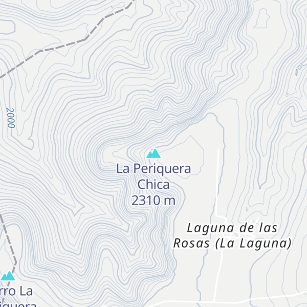 Map of La Periquera Chica