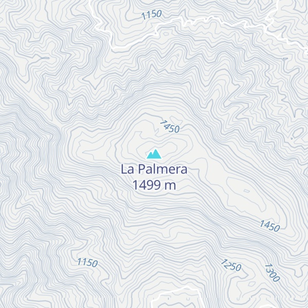 Map of La Palmera