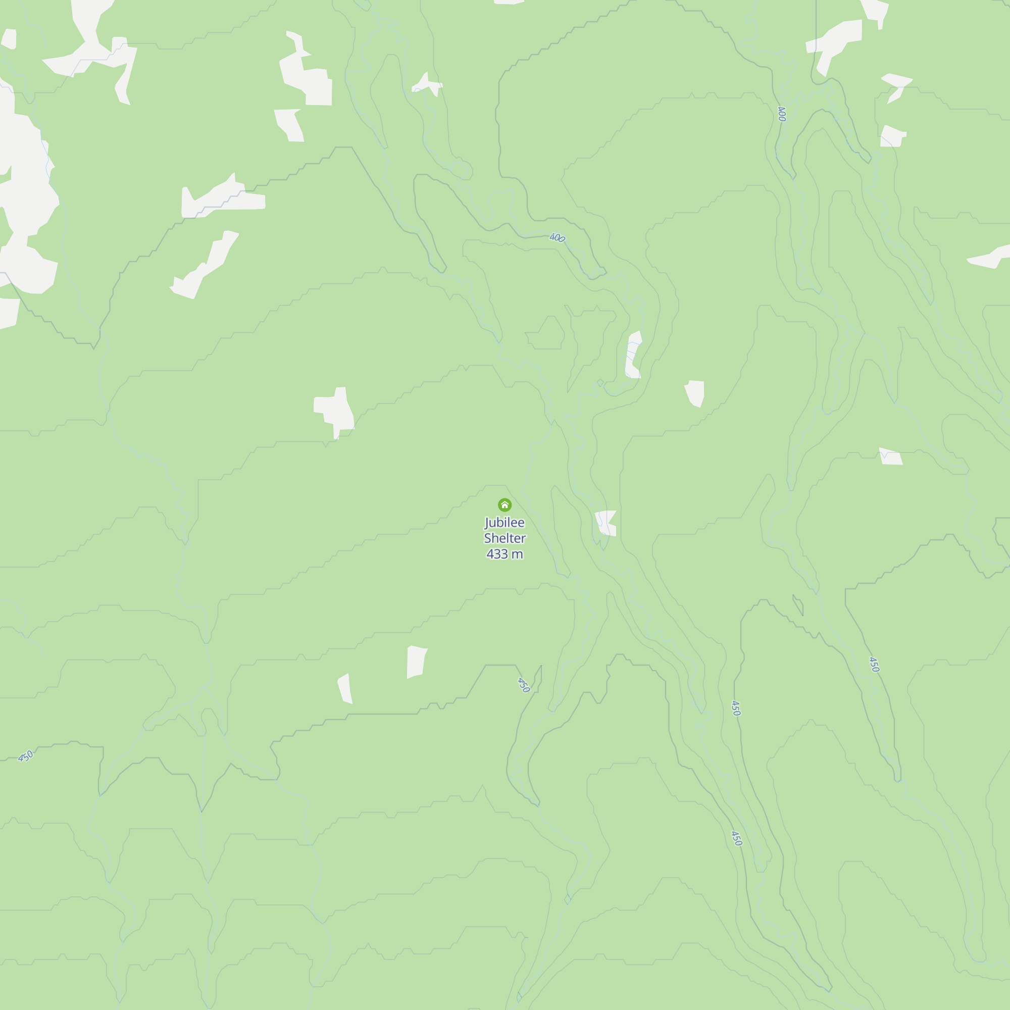 Jubilee Shelter map