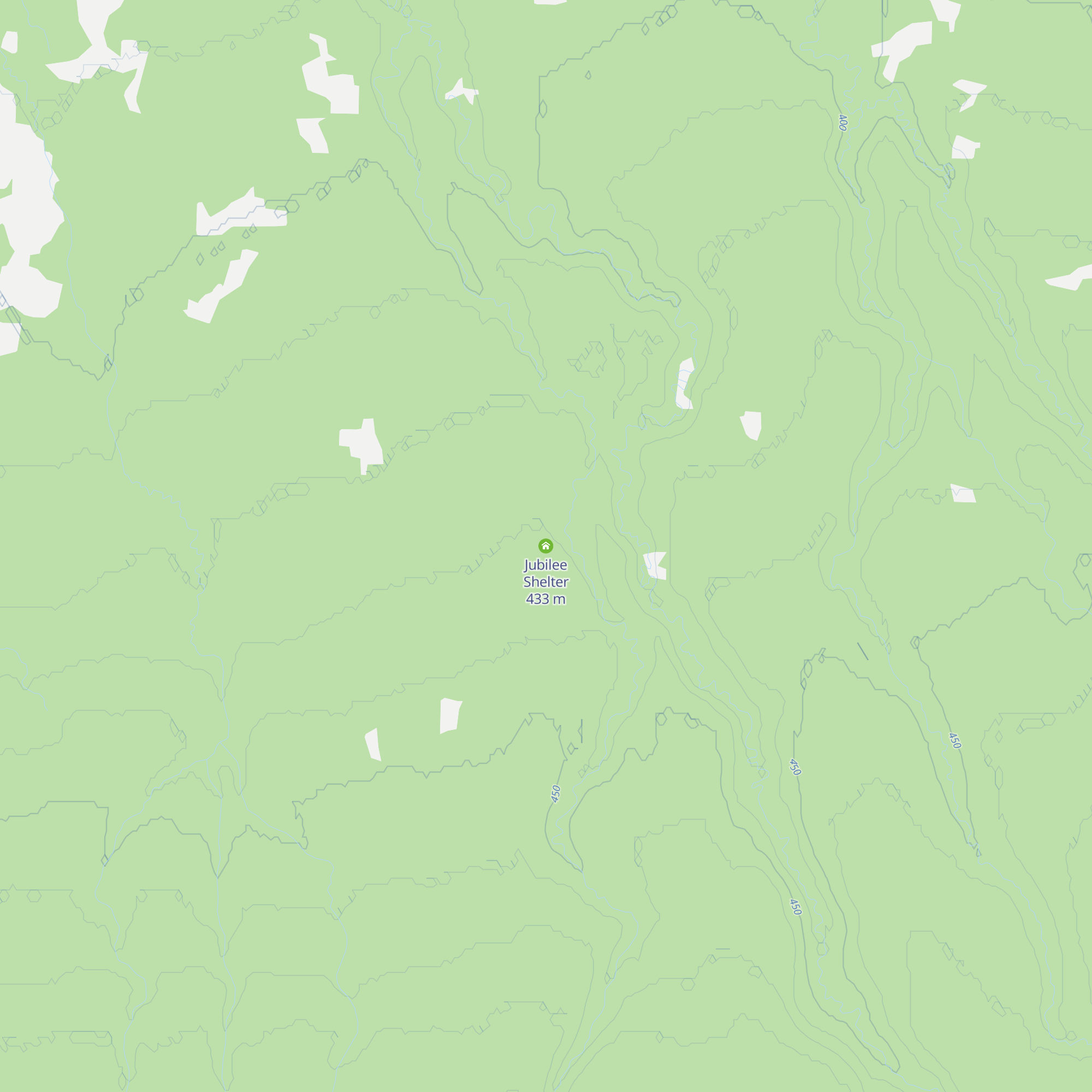 Jubilee Shelter map