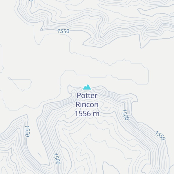 Map of Potter Rincon