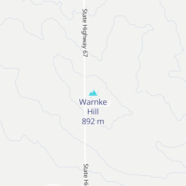 Map of Warnke Hill