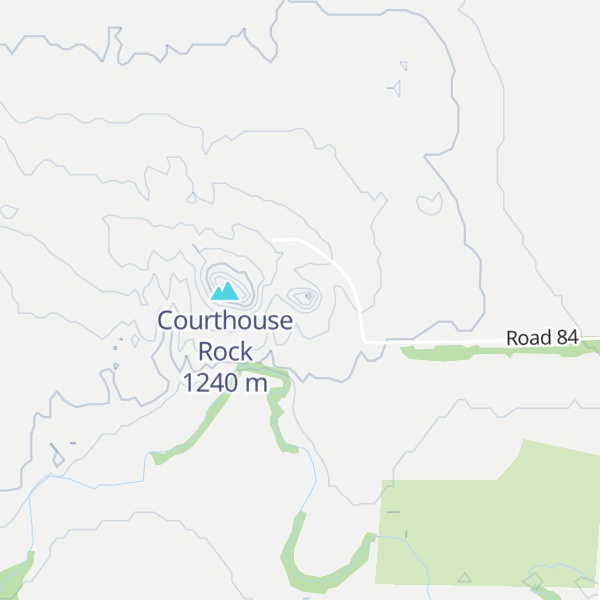 Map of Jail Rock