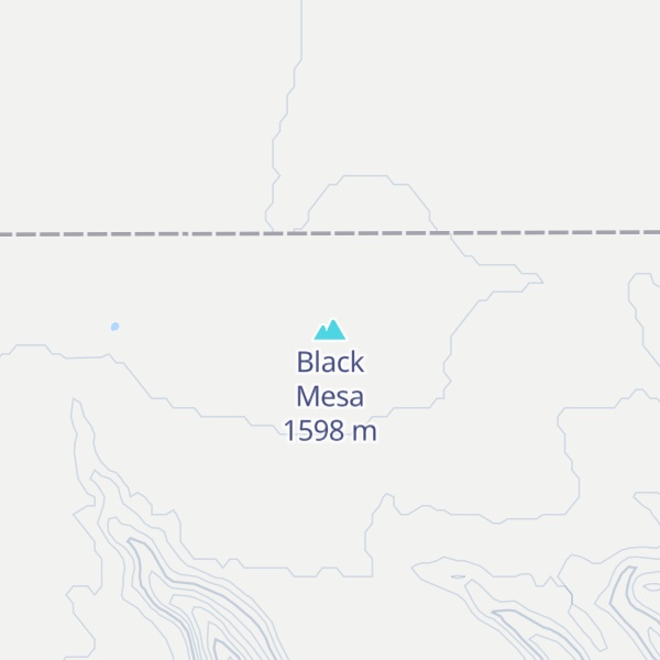 Map of Black Mesa