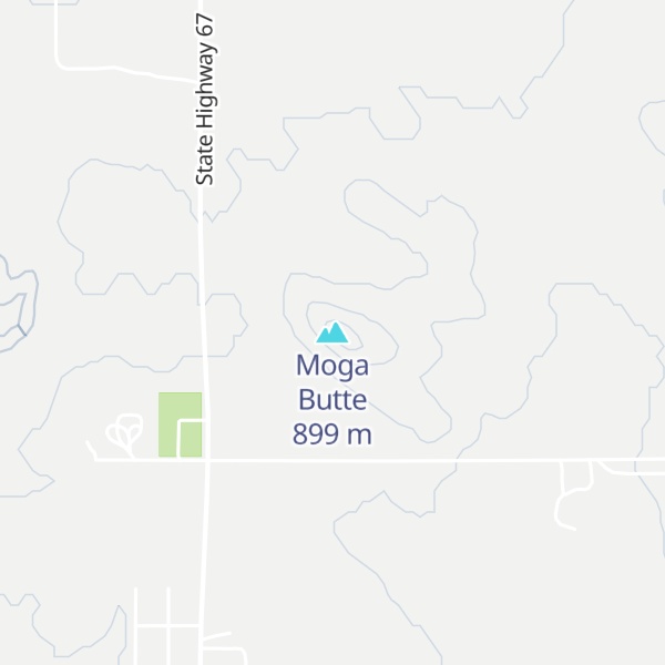 Map of Moga Butte