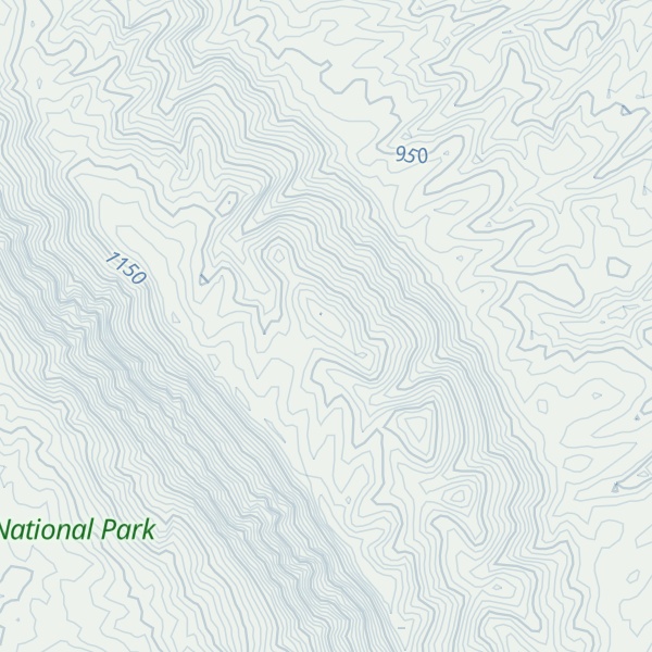 Map of Mariscal Mountain