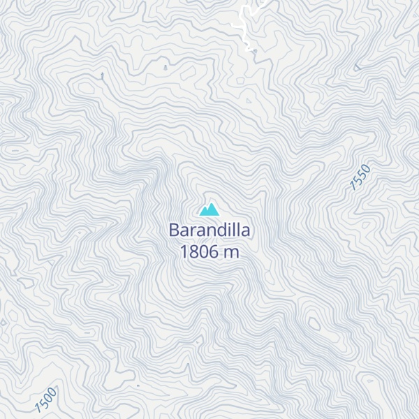 Map of Barandilla