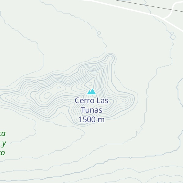 Map of Cerro Las Tunas