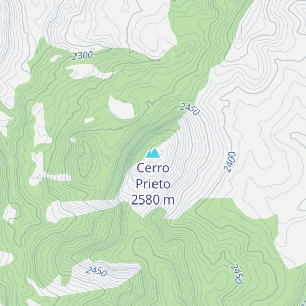 Map of Cerro Prieto