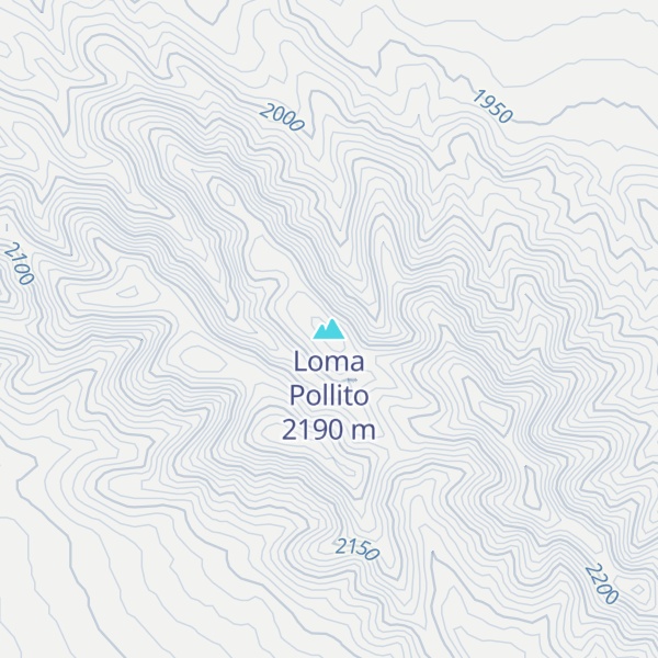 Map of Loma Pollito