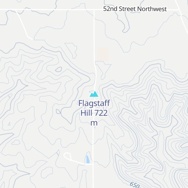Map of Flagstaff Hill