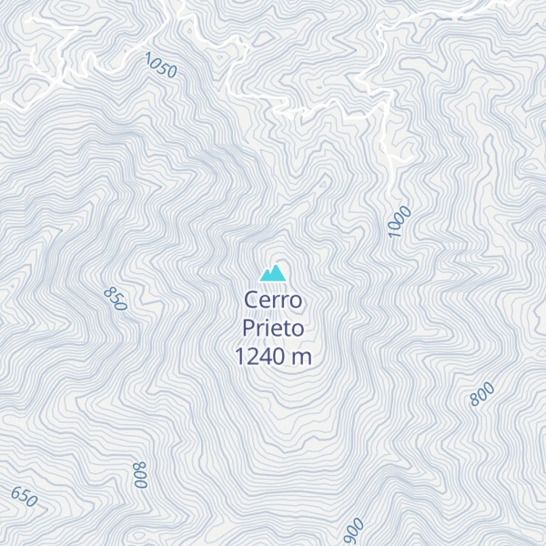 Map of Cerro Prieto
