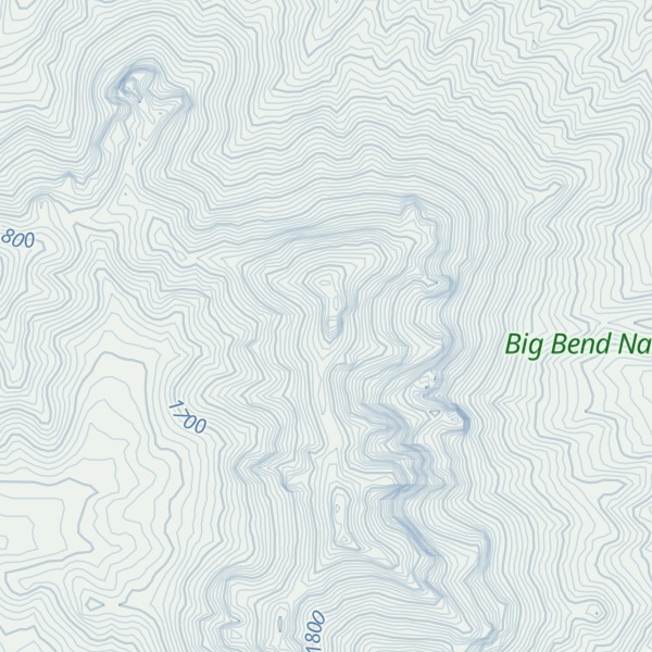 Map of Pummel Peak