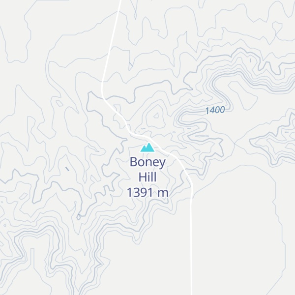 Map of Boney Hill