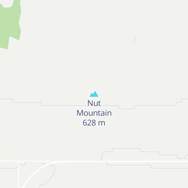 Map of Nut Mountain