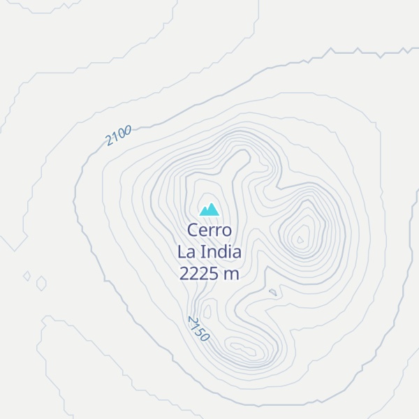 Map of Cerro La India