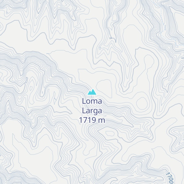Map of Loma Larga