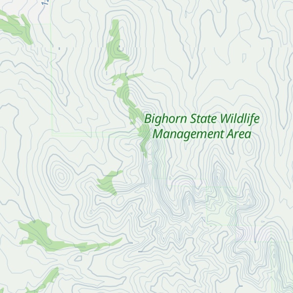 Map of Barrel Butte