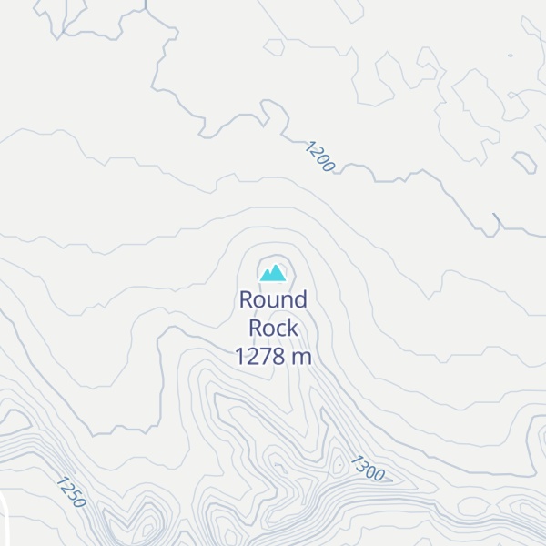 Map of Round Rock
