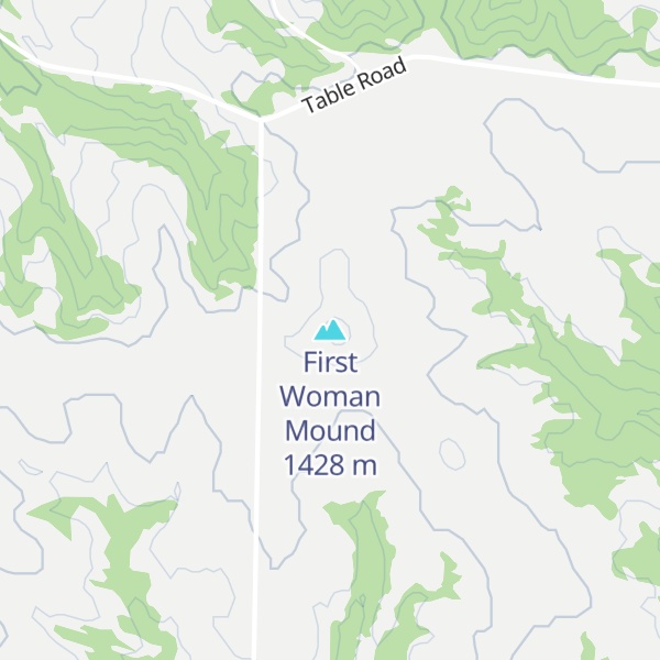 Map of First Woman Mound