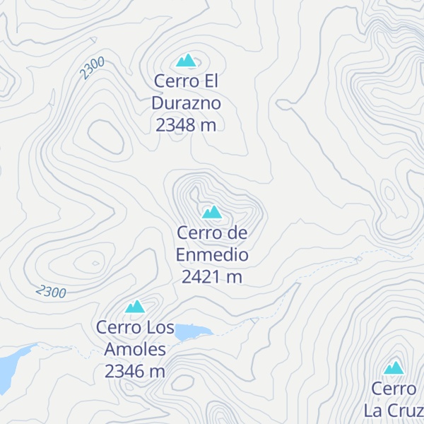 Map of Cerro de Enmedio