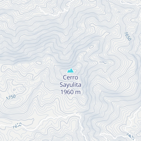 Map of Cerro Sayulita