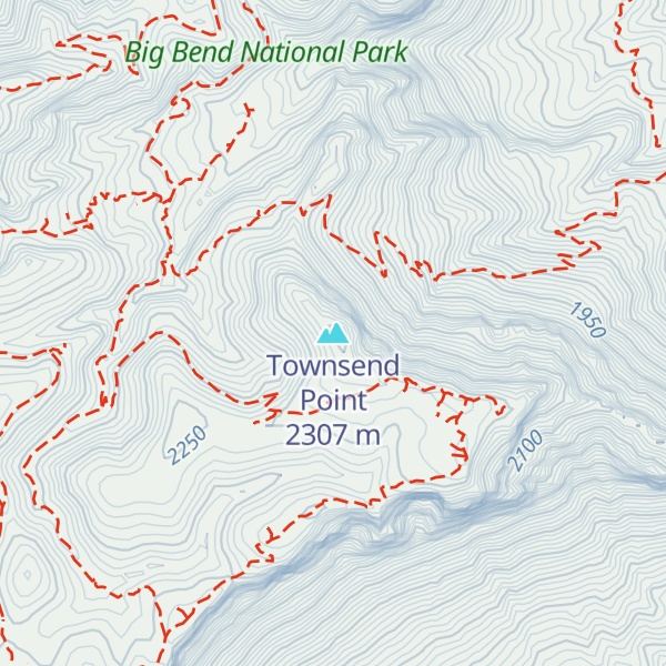 Map of Townsend Point