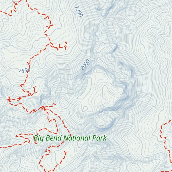 Map of Toll Mountain