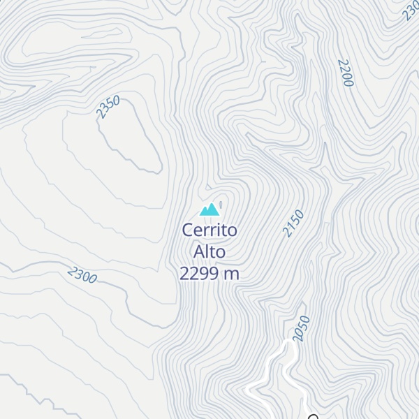 Map of Cerrito Alto