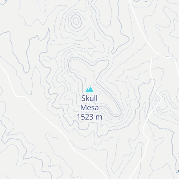Map of Skull Mesa