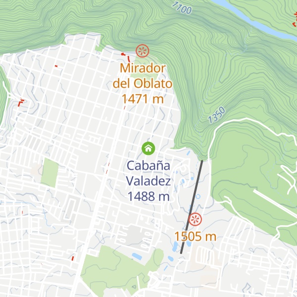 Map of Cabaña Valadez