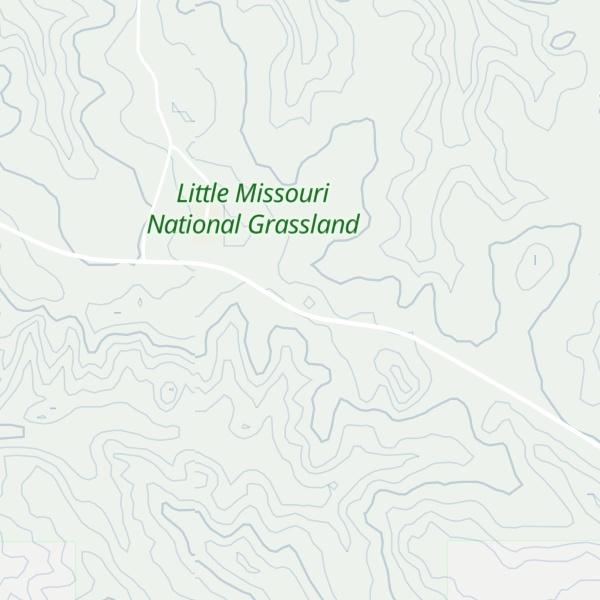 Map of Teepee Butte
