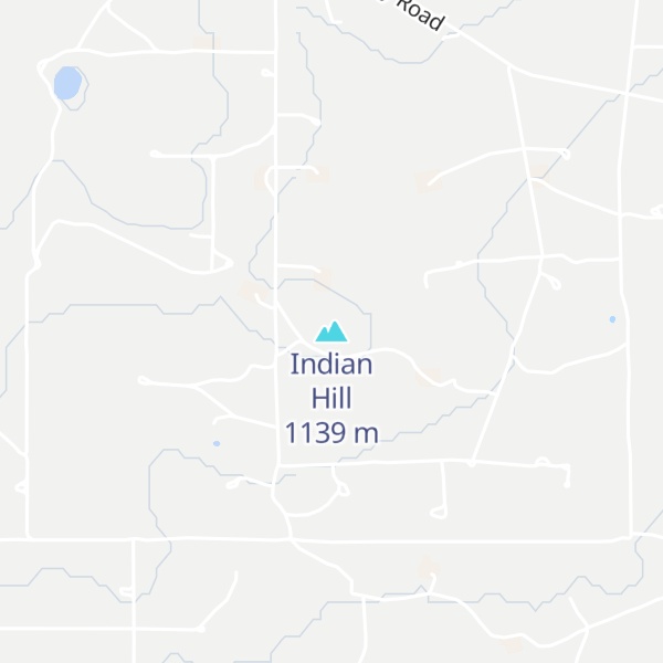 Map of Indian Hill